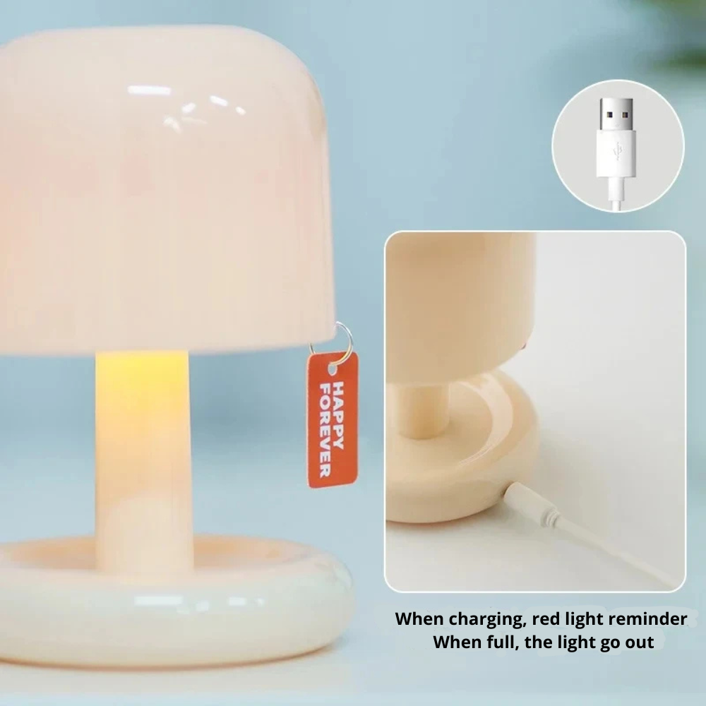 Petite lampe champignon