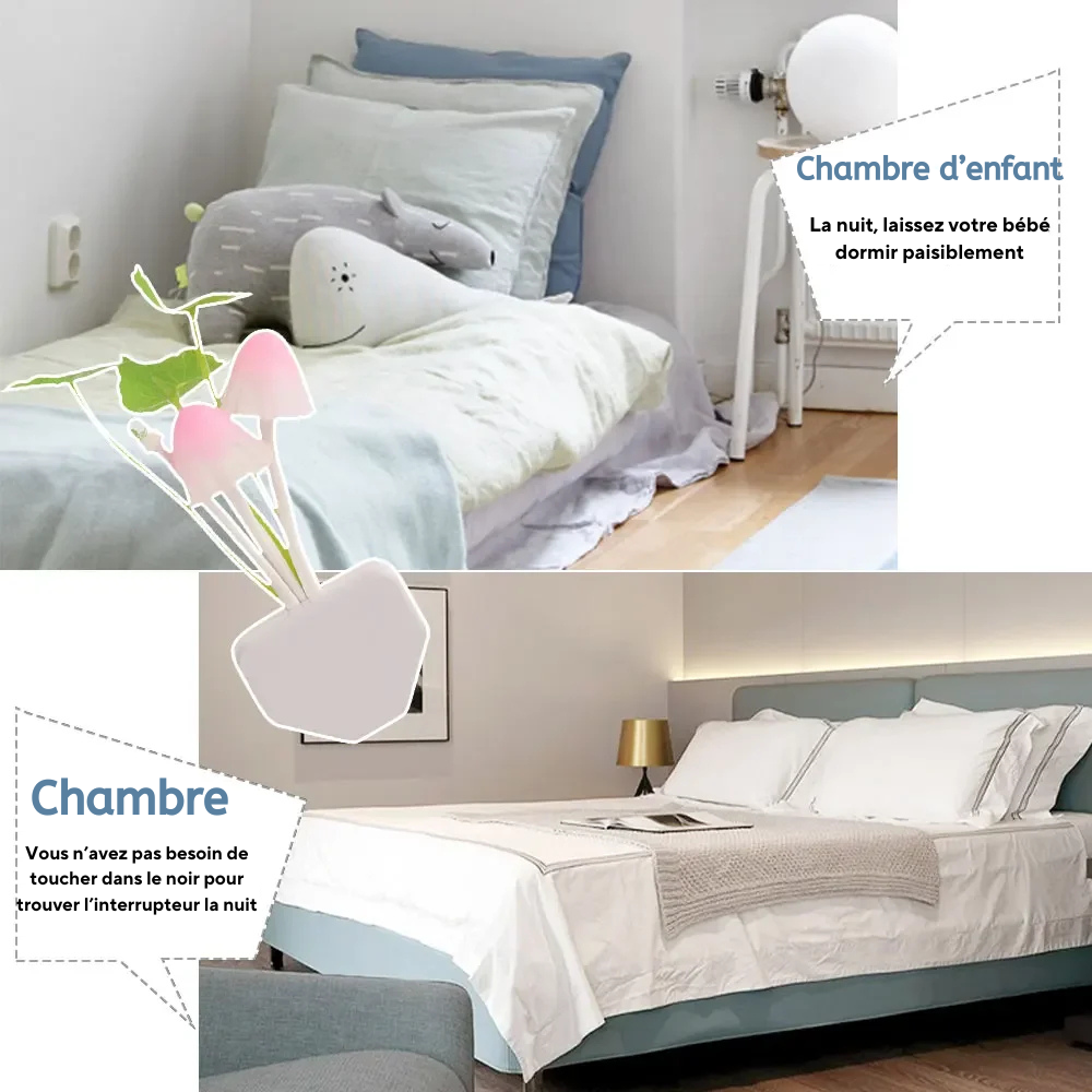 Lampe champignon shoria