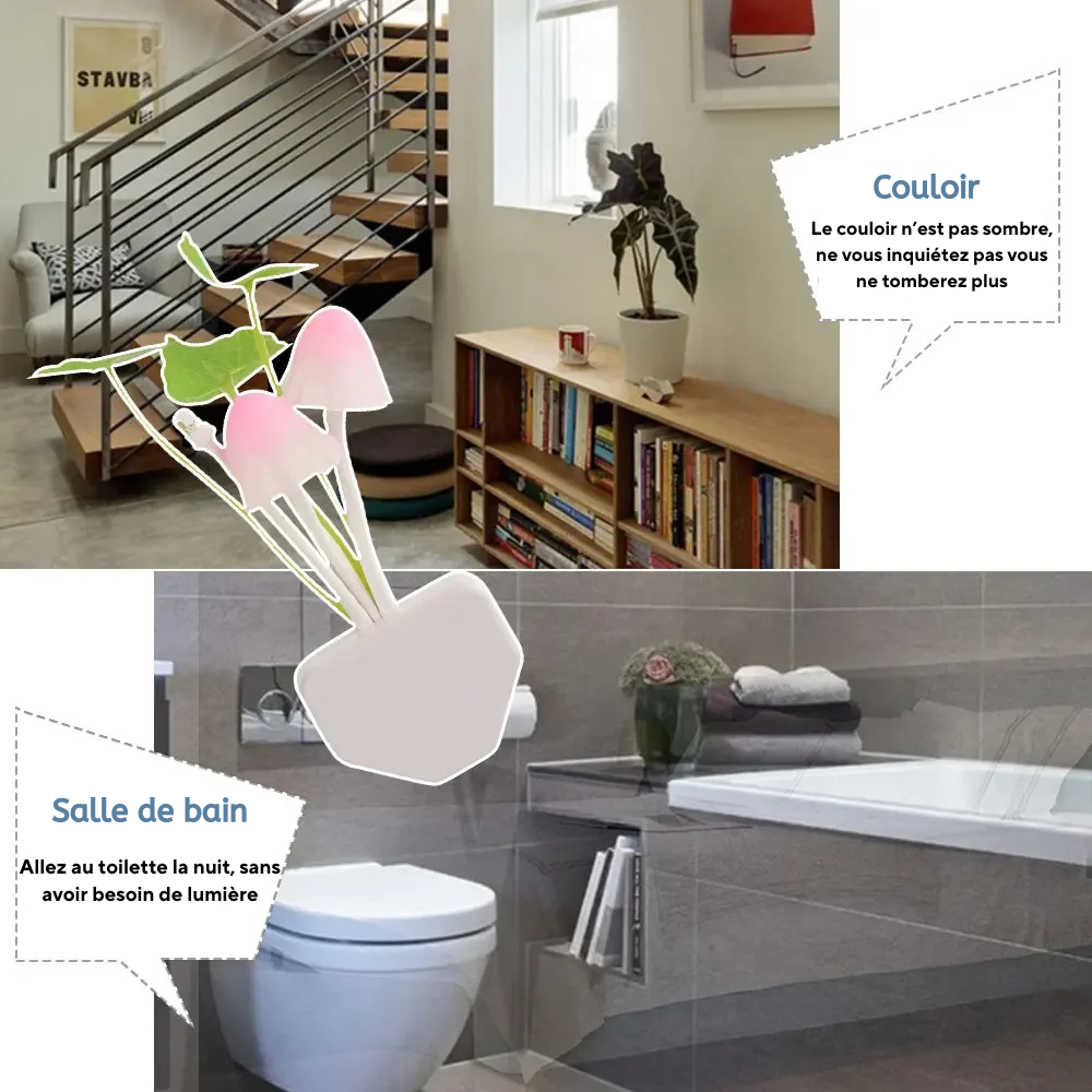 Lampe champignon shoria