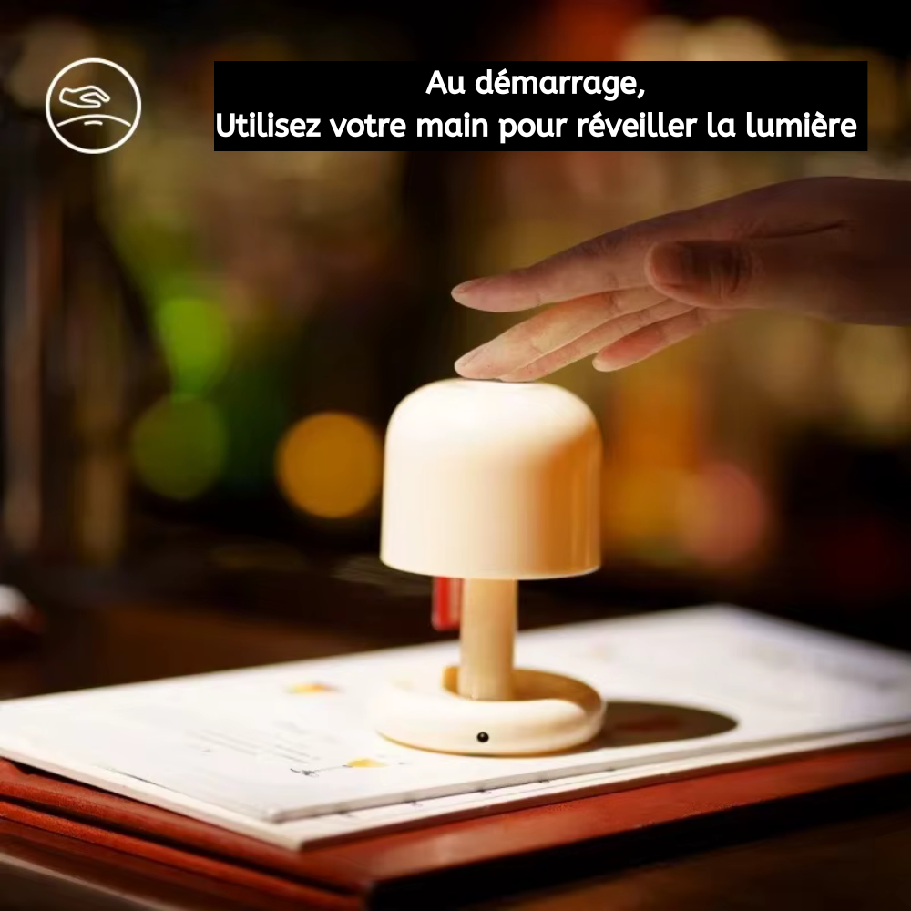 Petite lampe champignon