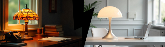 🍄 Lampe champignon vintage vs. lampe champignon moderne : que choisir pour sublimer votre intérieur ?