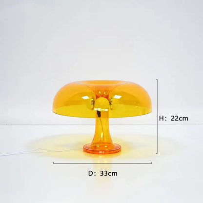 Led Mushroom Nordic Table Lamps Classic Decoration for Hotel Bedside Bedroom Living Room Stepless Dimming Minimalist Desk Lights