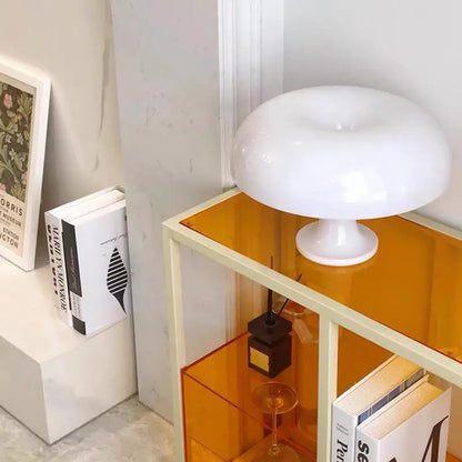 Led Mushroom Nordic Table Lamps Classic Decoration for Hotel Bedside Bedroom Living Room Stepless Dimming Minimalist Desk Lights