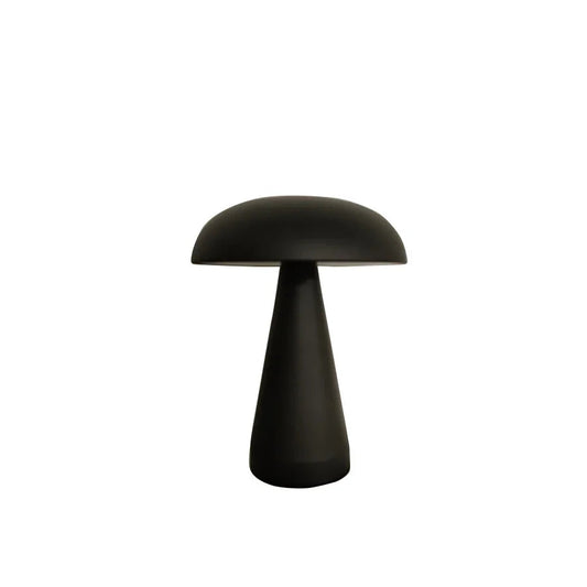 Lampe champignon métal noir