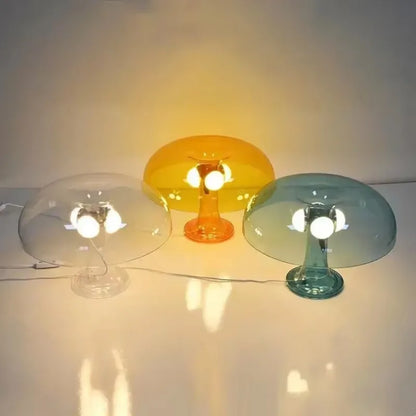 Led Mushroom Nordic Table Lamps Classic Decoration for Hotel Bedside Bedroom Living Room Stepless Dimming Minimalist Desk Lights