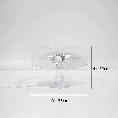 Led Mushroom Nordic Table Lamps Classic Decoration for Hotel Bedside Bedroom Living Room Stepless Dimming Minimalist Desk Lights