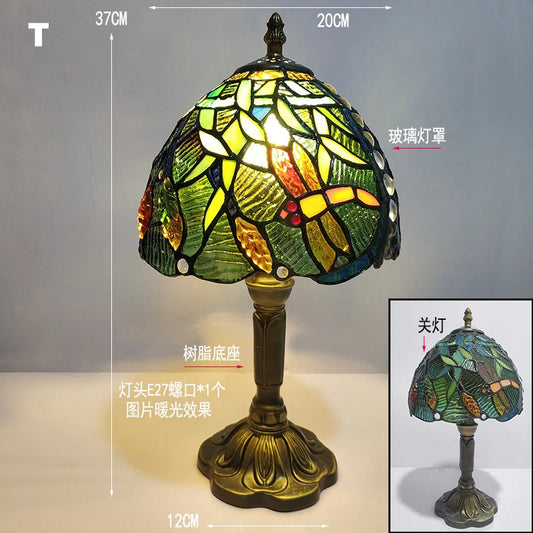 Lampe champignon vintage vert *****